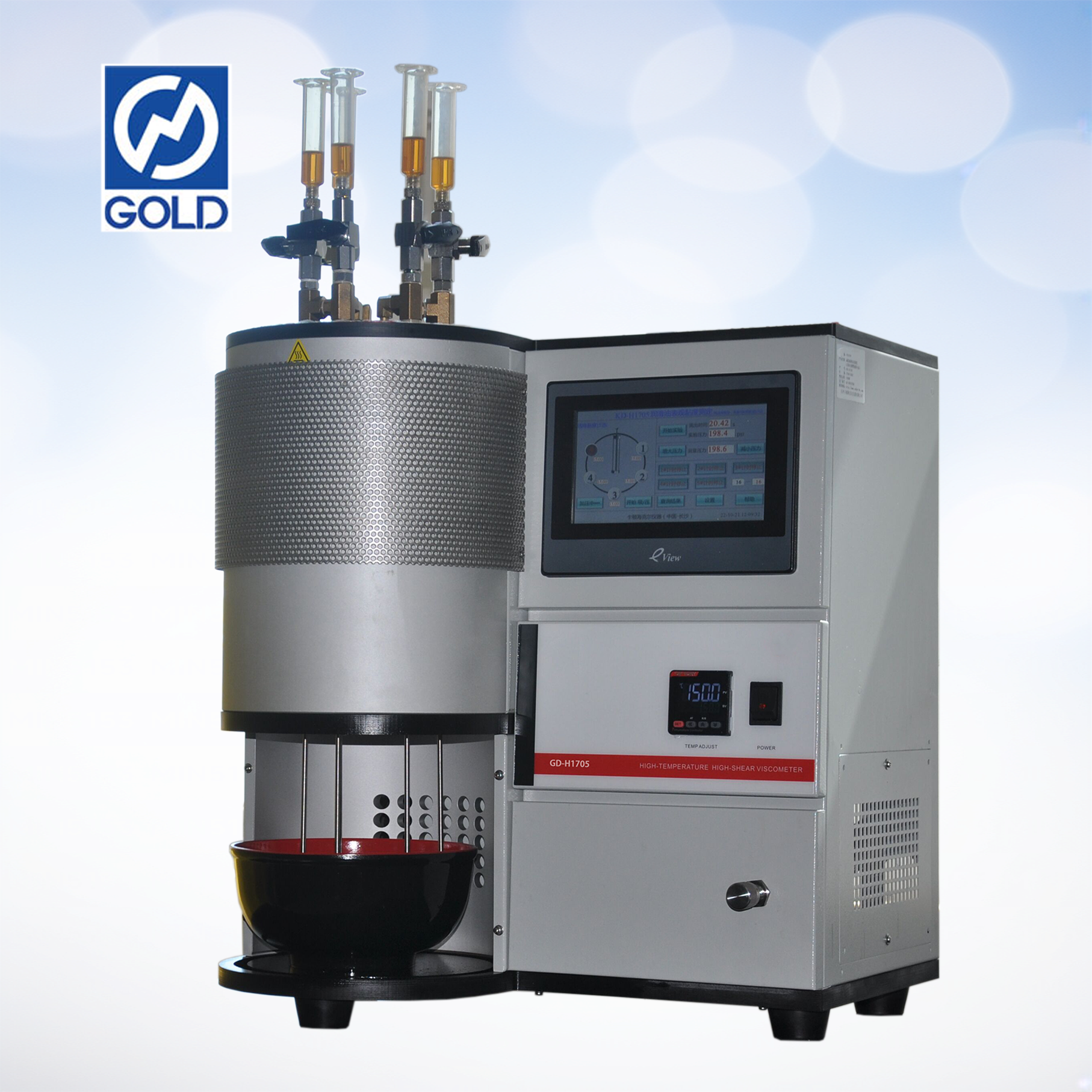 Viscometer ya joto ya juu na ya juu-shear