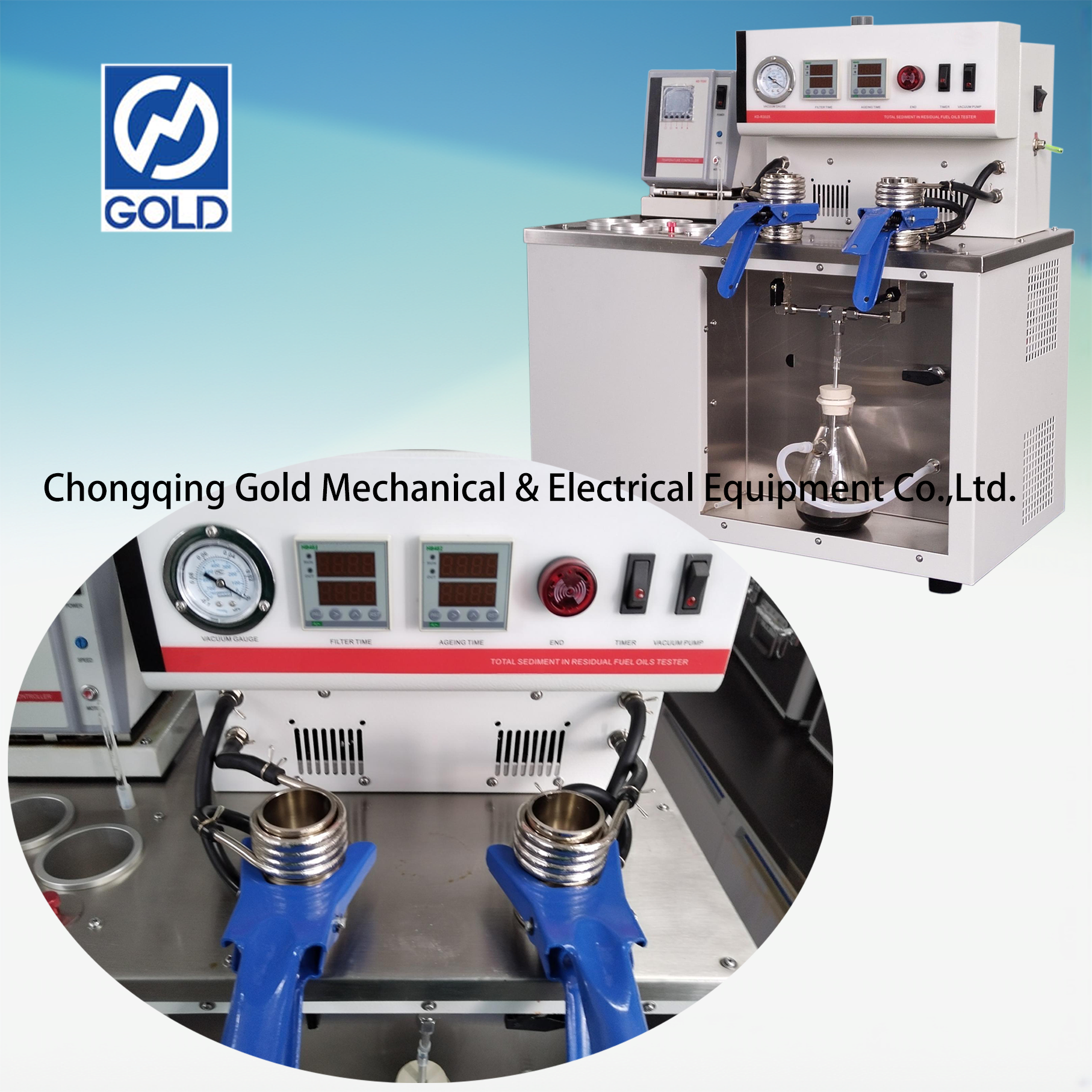 Mafuta ya mafuta Jumla ya sediment tester-3