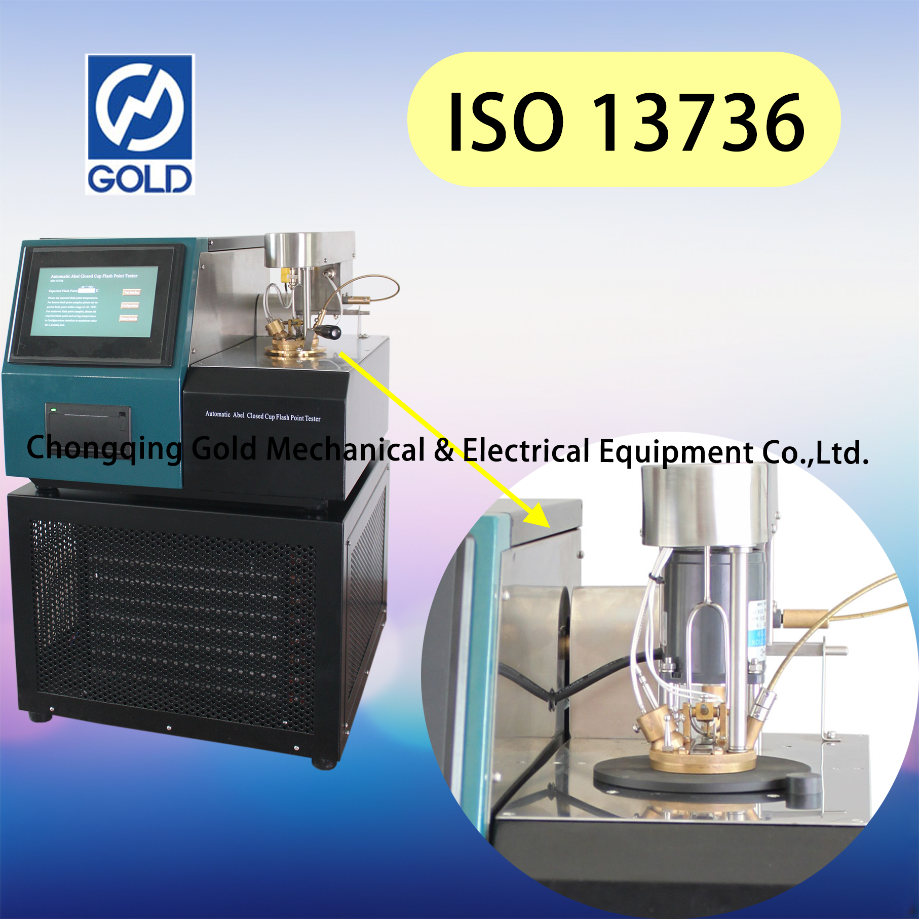 Auto Abel iliyofungwa kikombe cha Flash Point-4