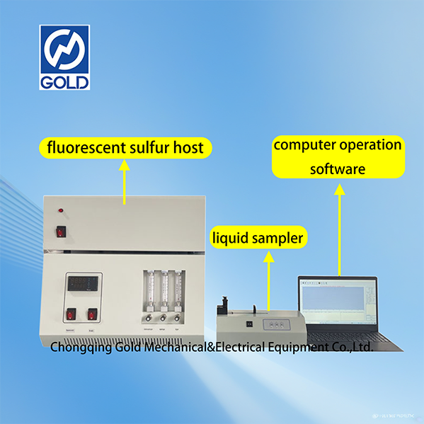 UV nusu otomatiki fluorescence sulfur Analyzer-3