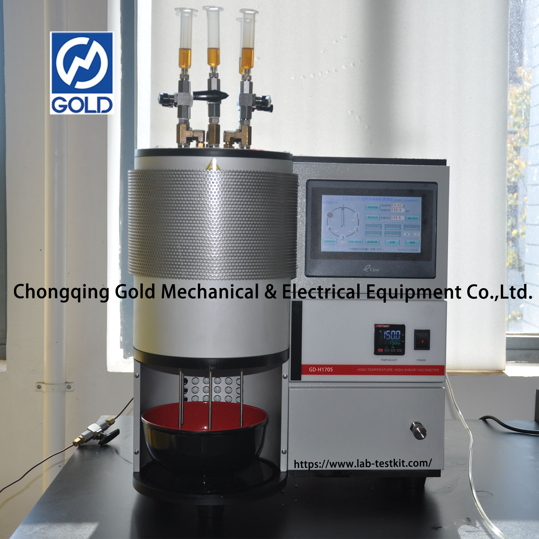 Joto la juu na la juu-shear viscometer-2