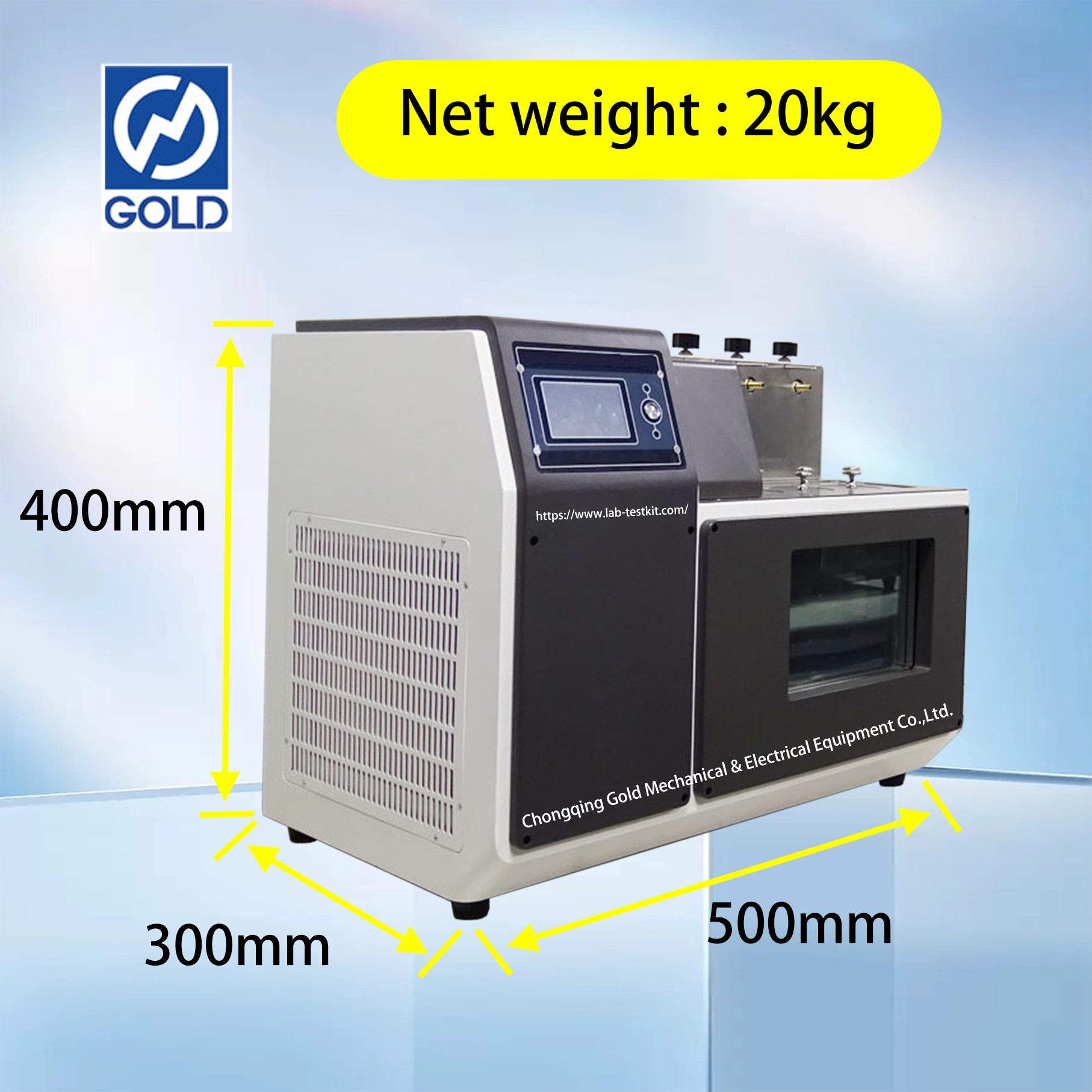 Mashine ya upimaji wa mafuta ya taa ya Asphalt