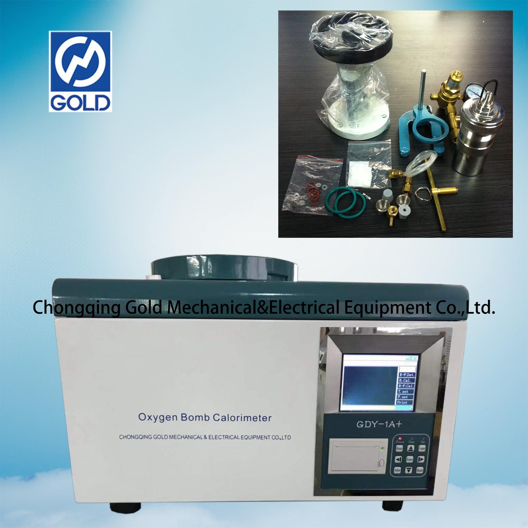 GDY-1A+ Oksijeni Bomu Calorimeter-2