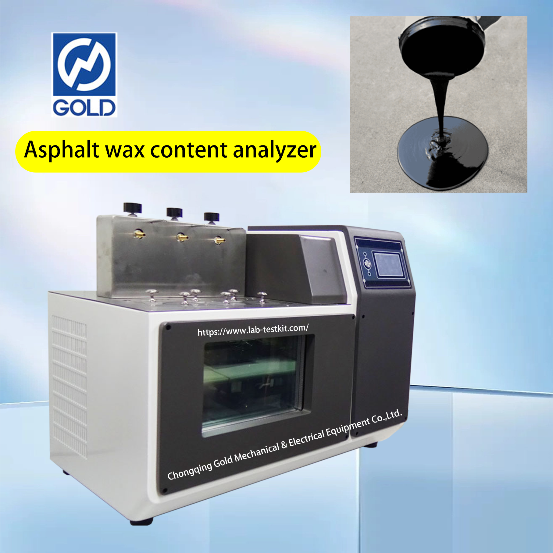 Mashine ya upimaji wa mafuta ya parafini ya Asphalt-4