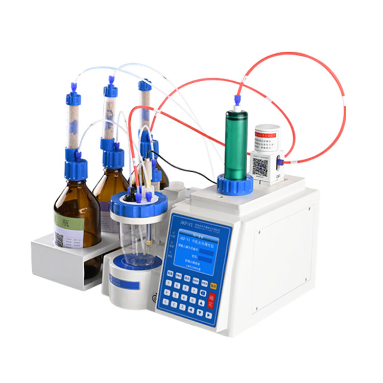 Karl Fischer titrator unyevu mita kwa njia ya volumetric (0.001-100.00%)