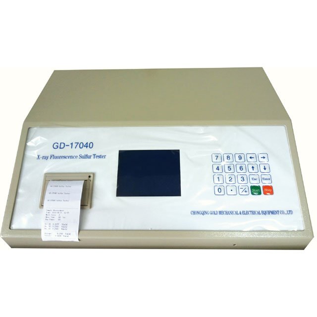 GD-17040 Lab Ala Oil Crude Oil X Ray Fluorescence Dizeli Analyzer Sulfur Astm d4294