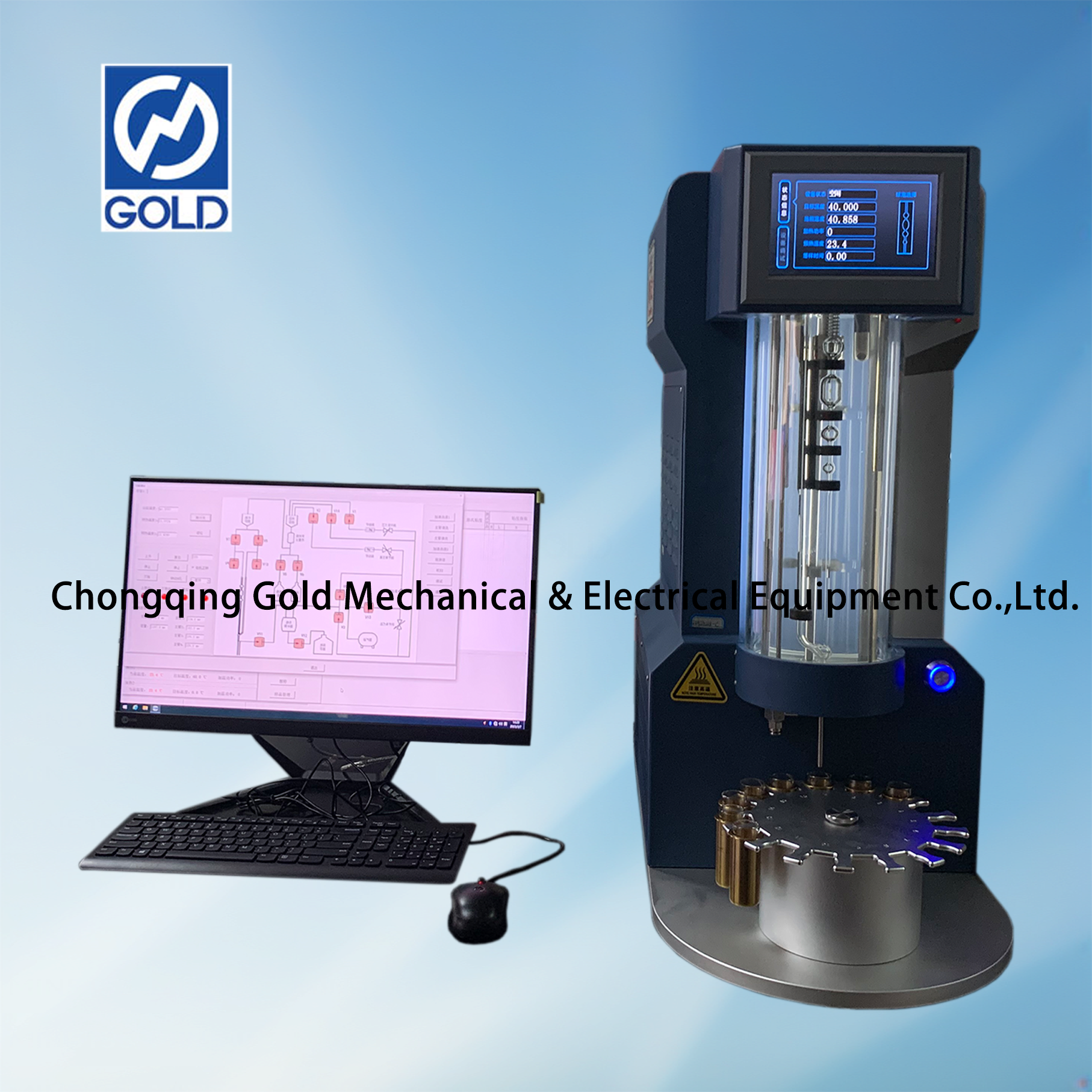 Moja kwa moja wigo wa moja kwa moja wa kinematic viscometer