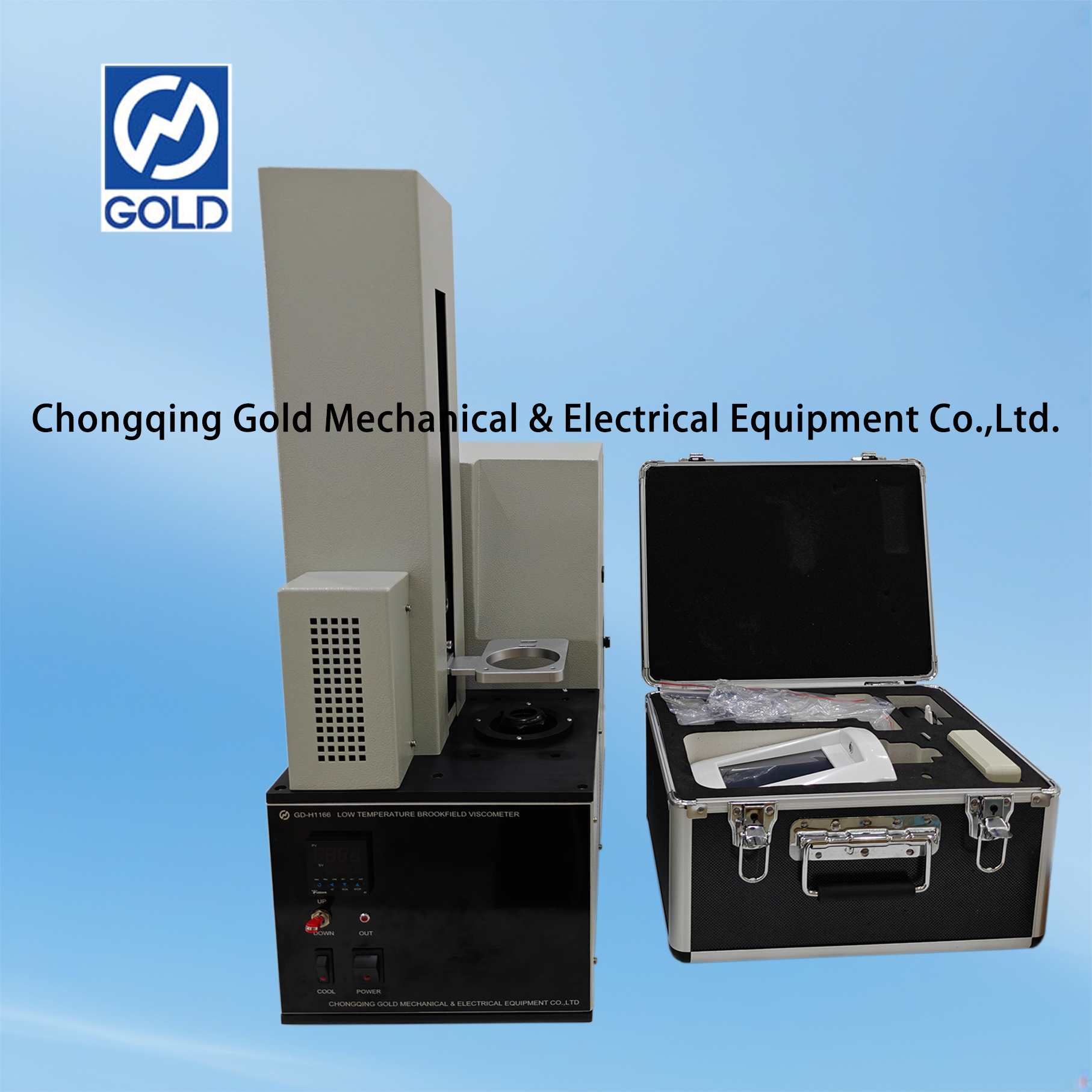 Kuweka mafuta ya chini ya joto Brookfield viscometer ASTM D2983