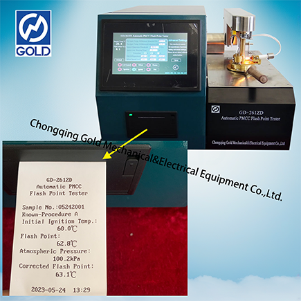 ASTM D93 atomiki PMCC Flash Point tester