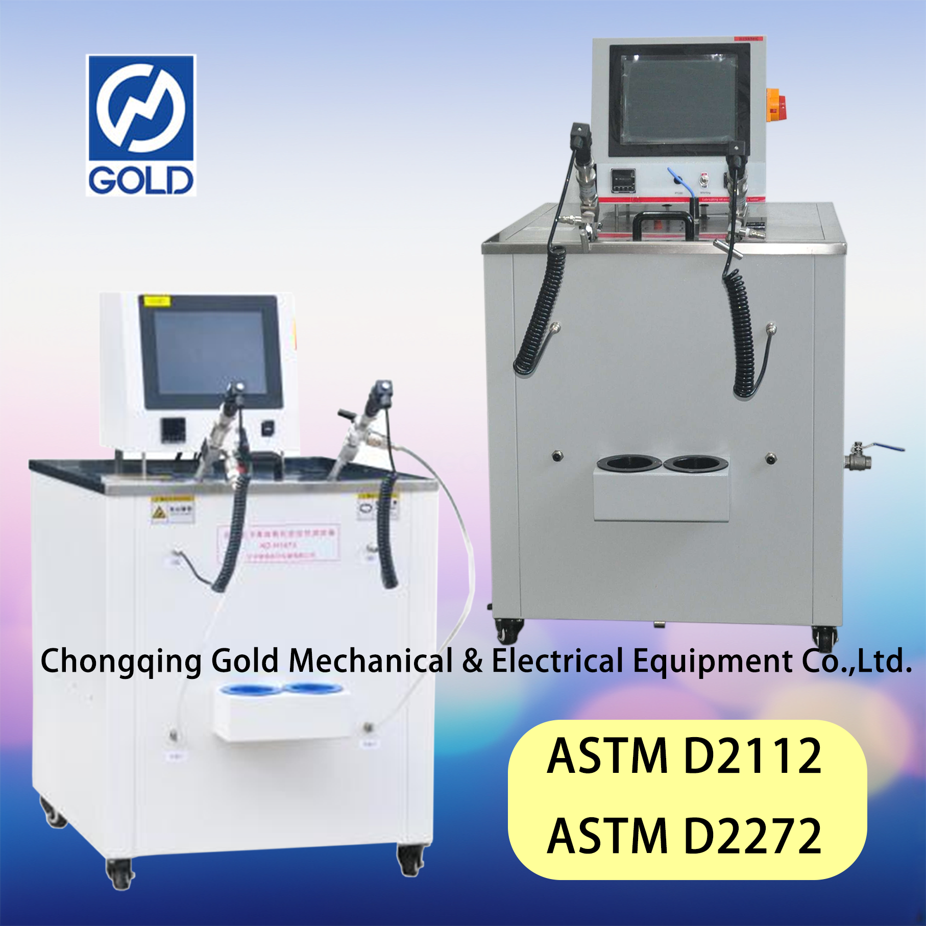 ASTM D2112 moja kwa moja lubricating mafuta oxidation utulivu tester ASTM D2272