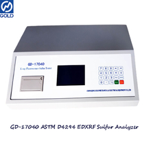 GD-17040 Lab Ala Oil Crude Oil X Ray Fluorescence Dizeli Analyzer Sulfur Astm d4294