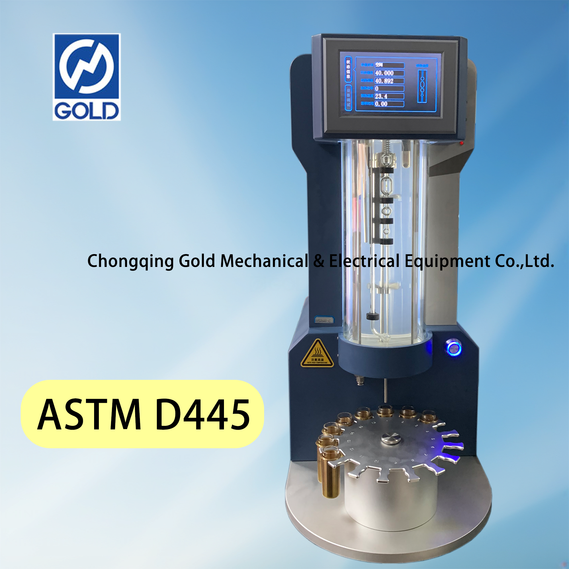 Moja kwa moja wigo wa moja kwa moja wa kinematic viscometer