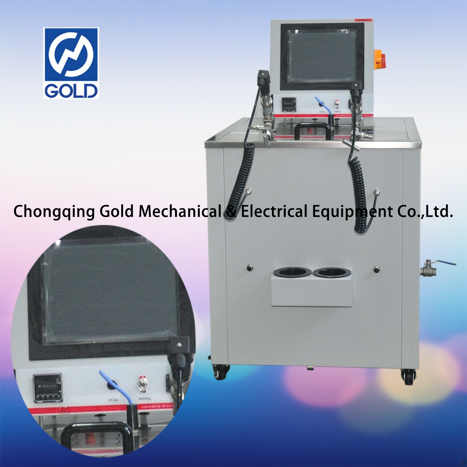 ASTM D2112 moja kwa moja lubricating mafuta oxidation utulivu tester ASTM D2272