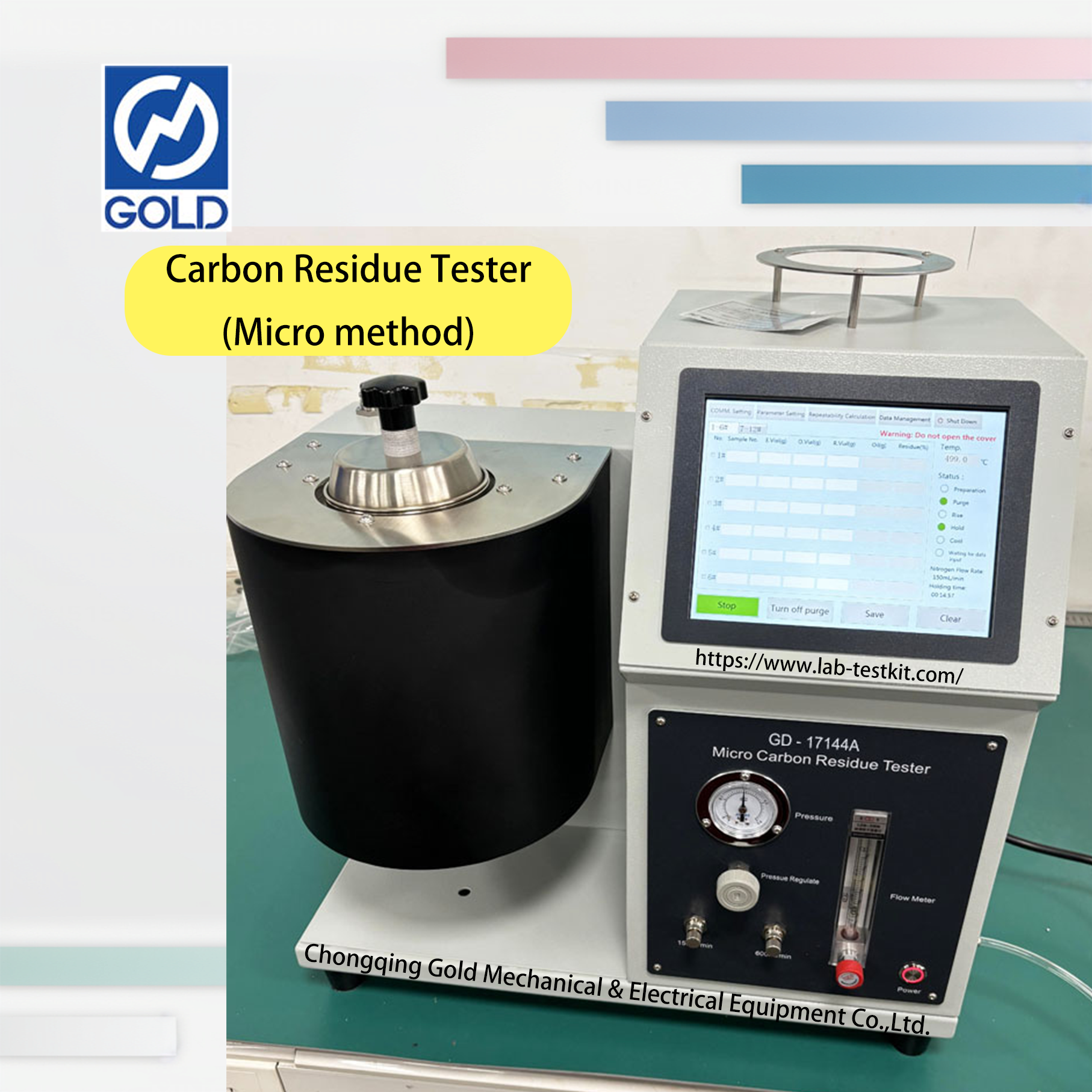 Bidhaa za Petroli Kaboni Tester (Micromethod)